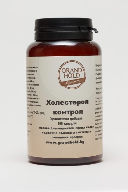 "Cholesterol Control" – 100 capsules
